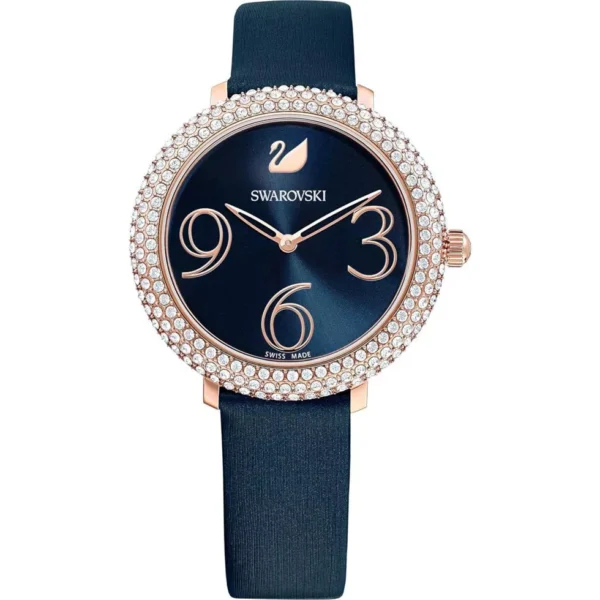 Swarovski Crystal Frost Rose-Gold Tone 34mm