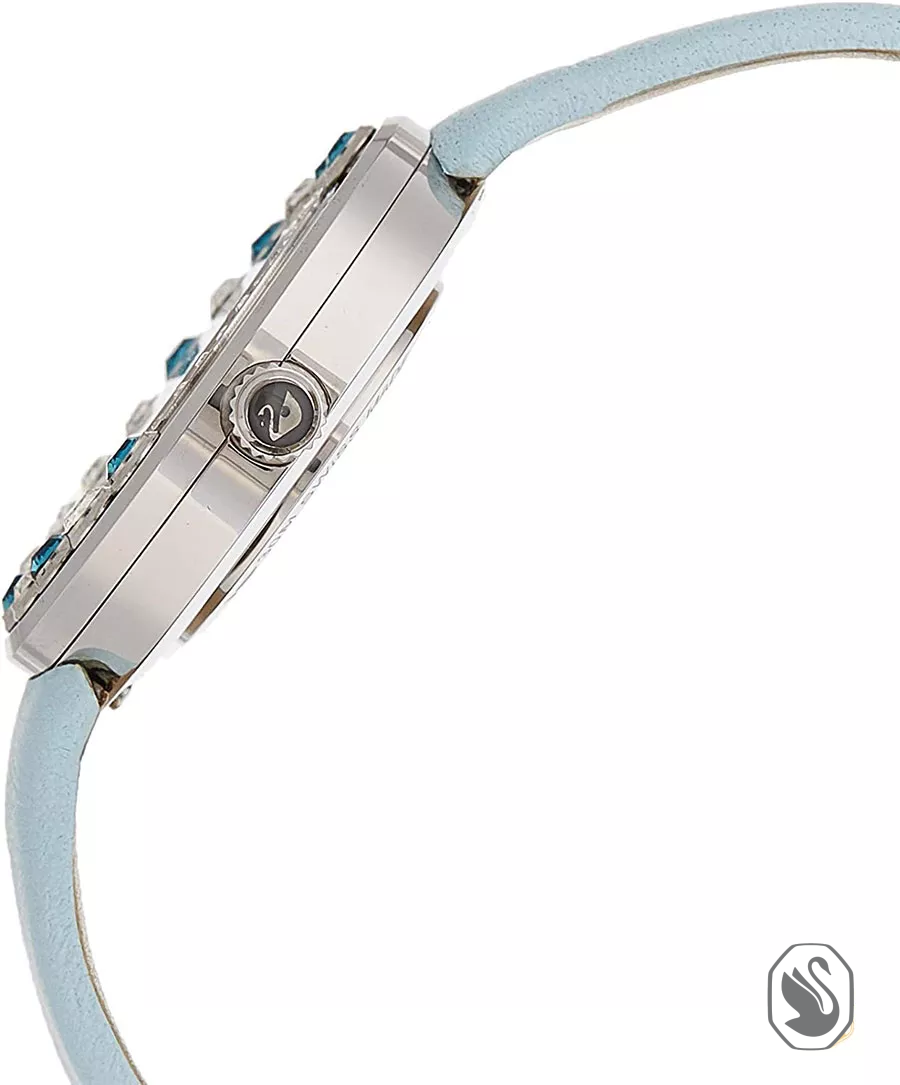 Lovely Crystals Ice Blue Watch 35mm