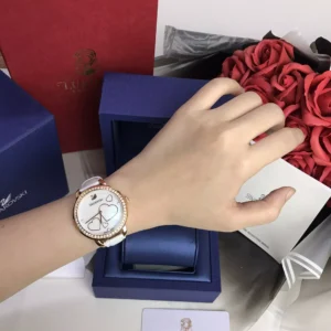 Swarovski Aila Day Heart White Watch 37mm