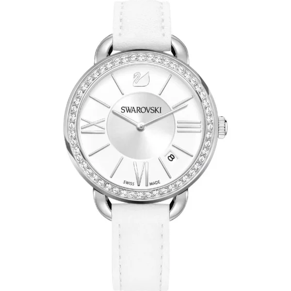 Swarovski Aila Day White Ladies Watch 37mm