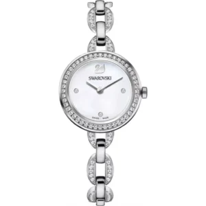 Swarovski Aila Mini Silver Tone Watch 28mm