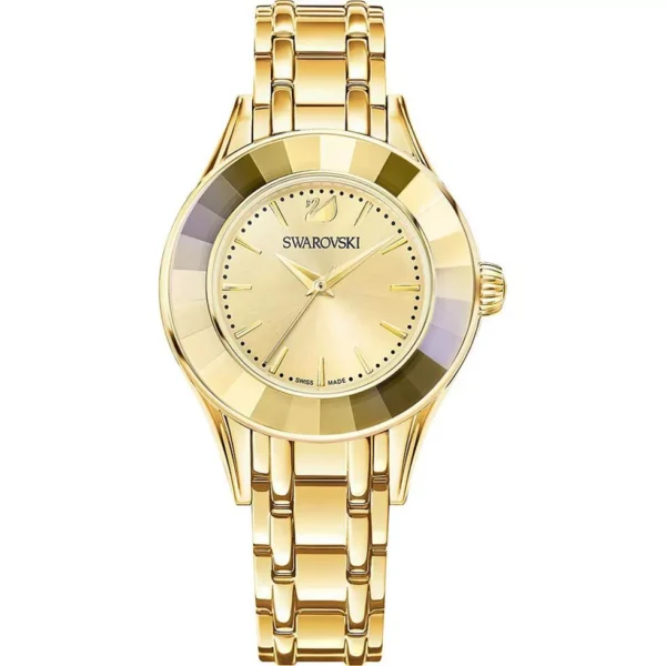 Swarovski  Alegria Gold Tone Watch 33mm