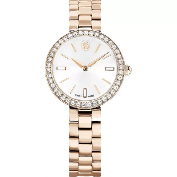 Swarovski Certa Gold Tone Watch 30mm