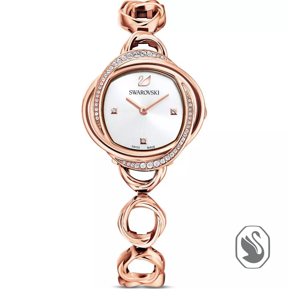 Swarovski Crystal Flower Watch 30mm