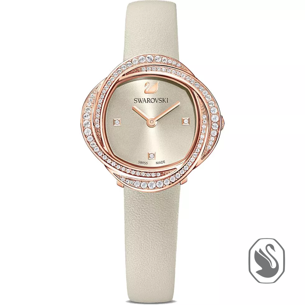 Swarovski Crystal Flower Watch 30mm