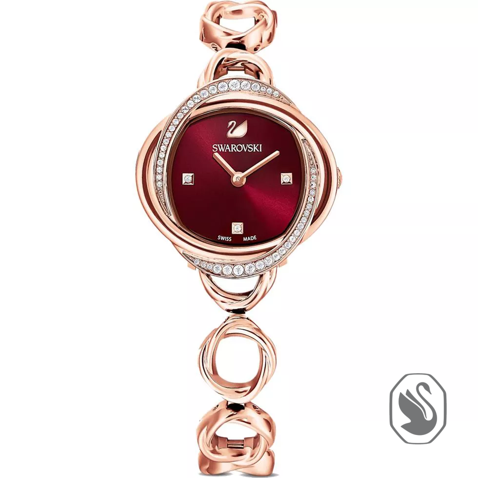 Swarovski Crystal Flower Watch 30mm