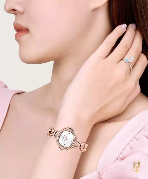 Swarovski Crystal Flower Watch 30mm