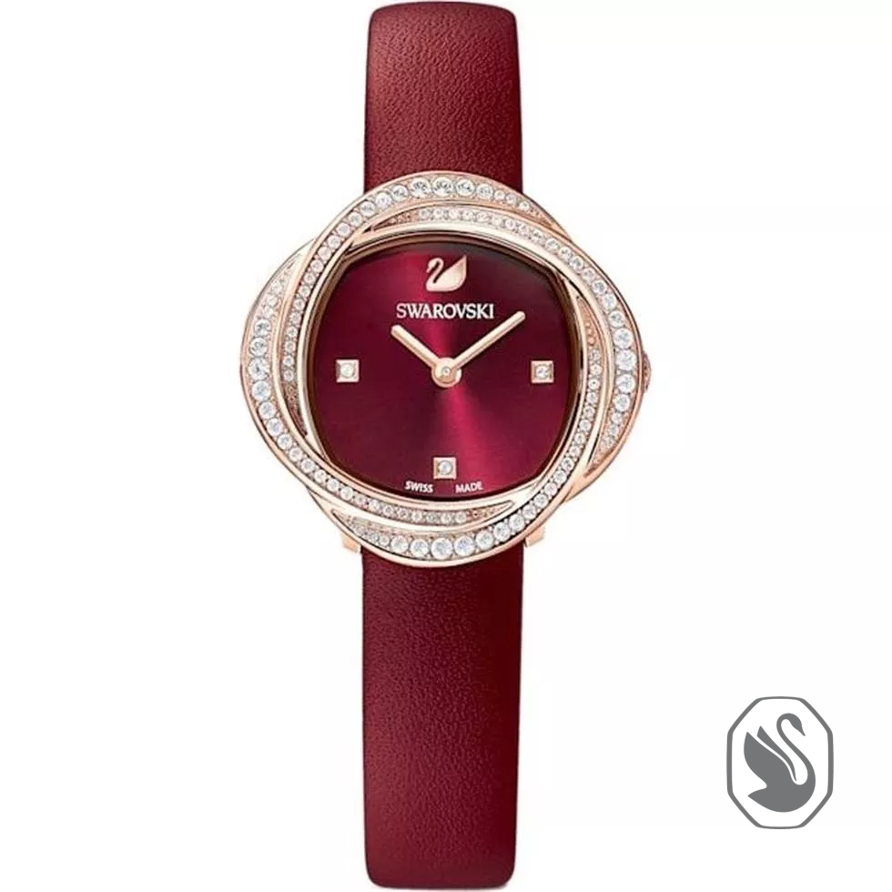 Swarovski Crystal Flower Watch 30mm