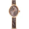 Swarovski Crystal Rock Oval Watch 26mmx29mm