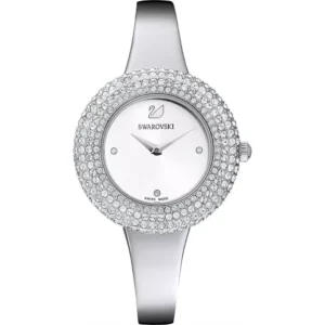 Swarovski Crystal Rose Silver Watch 34mm