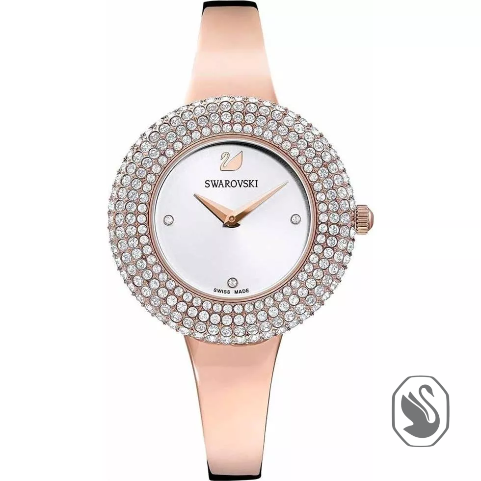 Swarovski Crystal Rose Watch 34mm