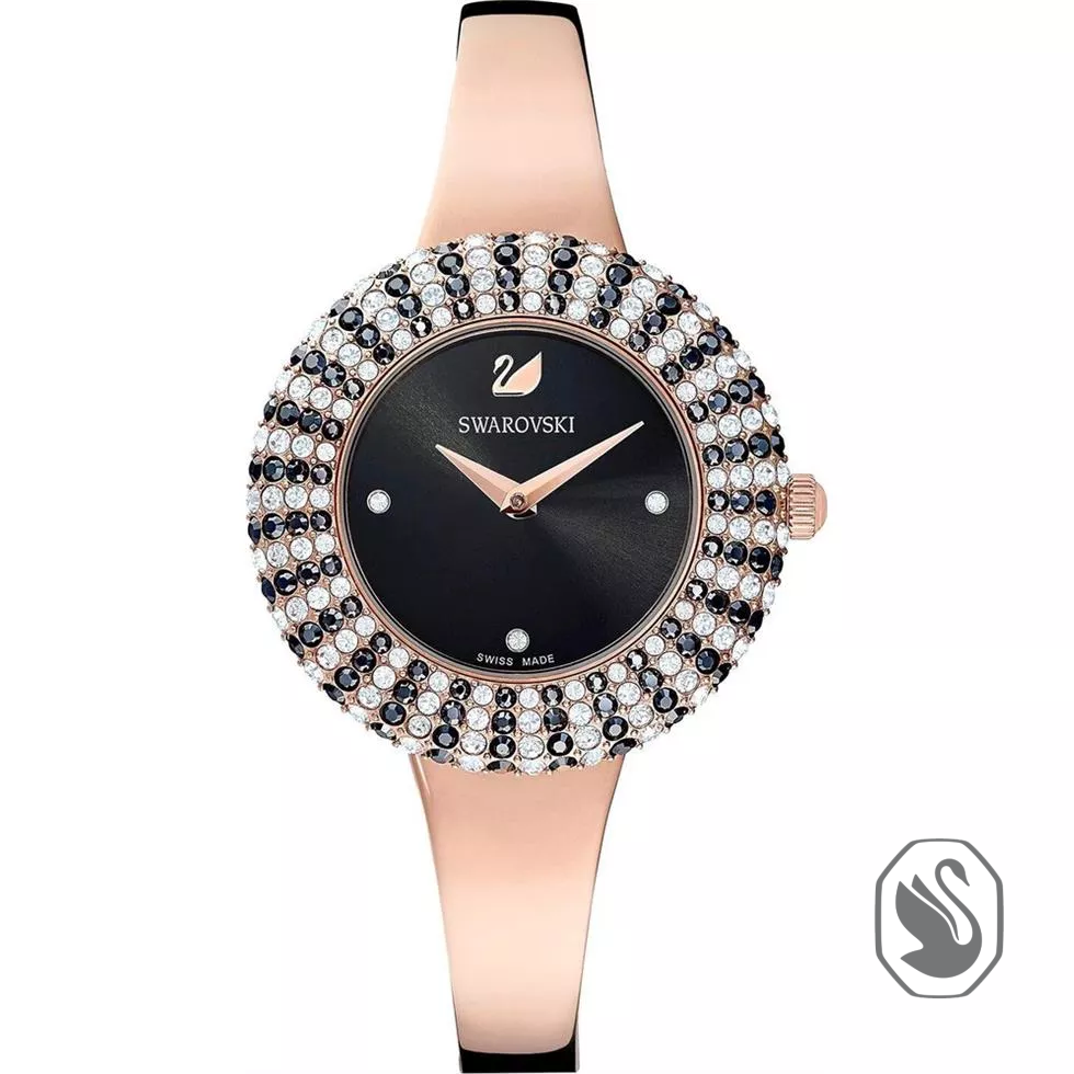 Swarovski Crystal Rose Watch 34mm