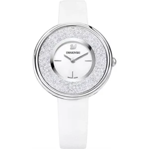 Swarovski Crystal Silver Watch 34mm