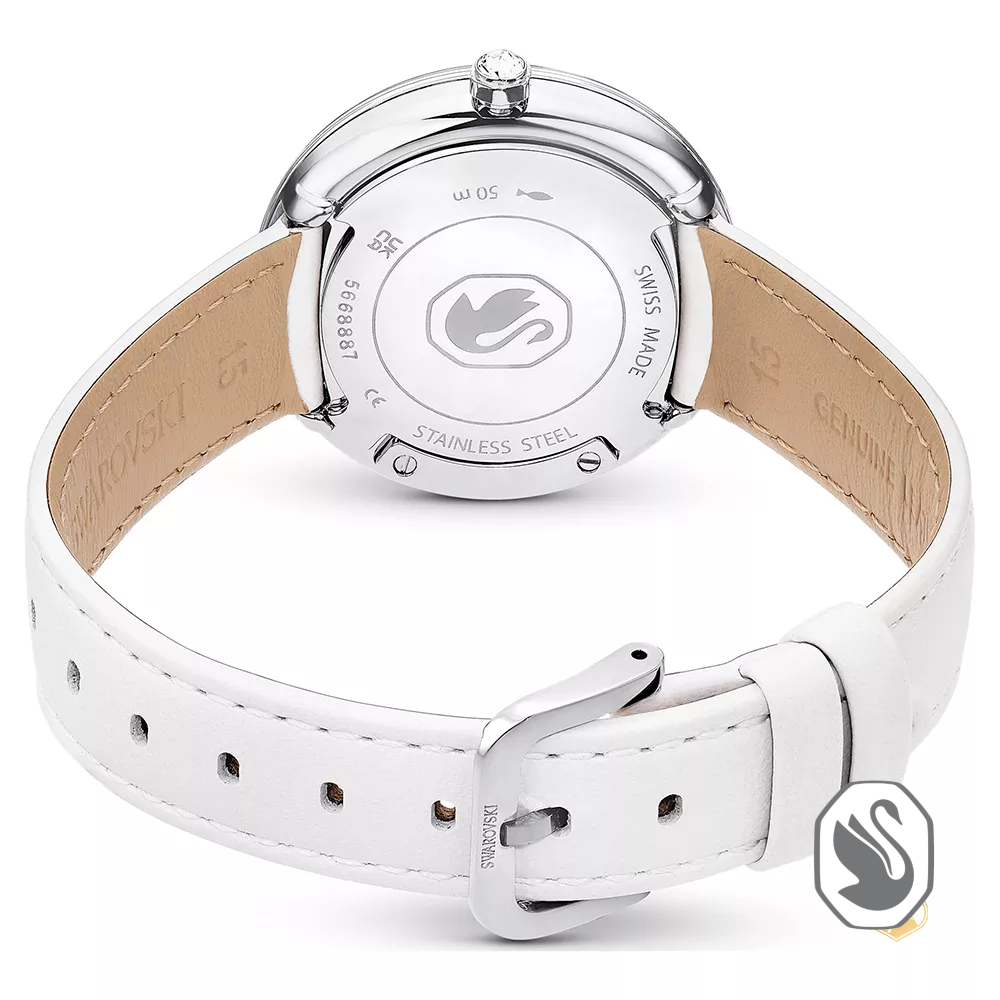 Swarovski Crystalline Lustre White Watch 33mm