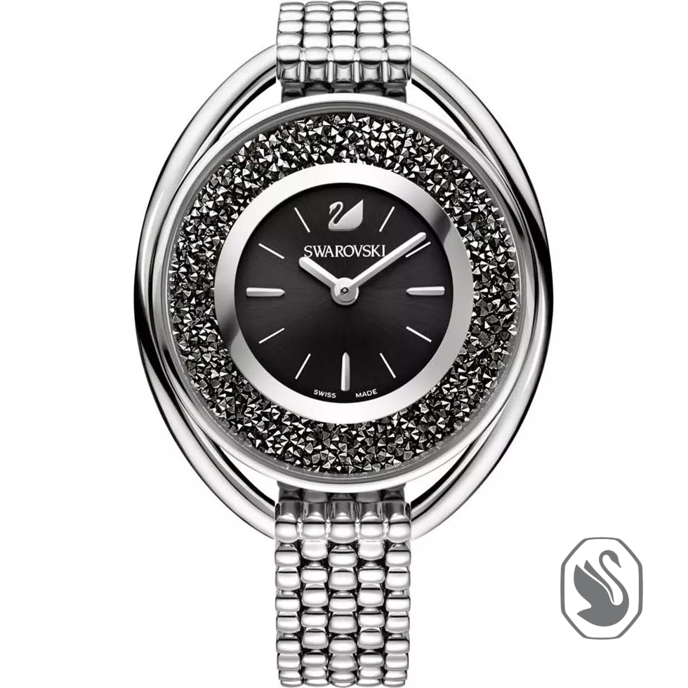Swarovski Crystalline Oval Watch 37×43mm