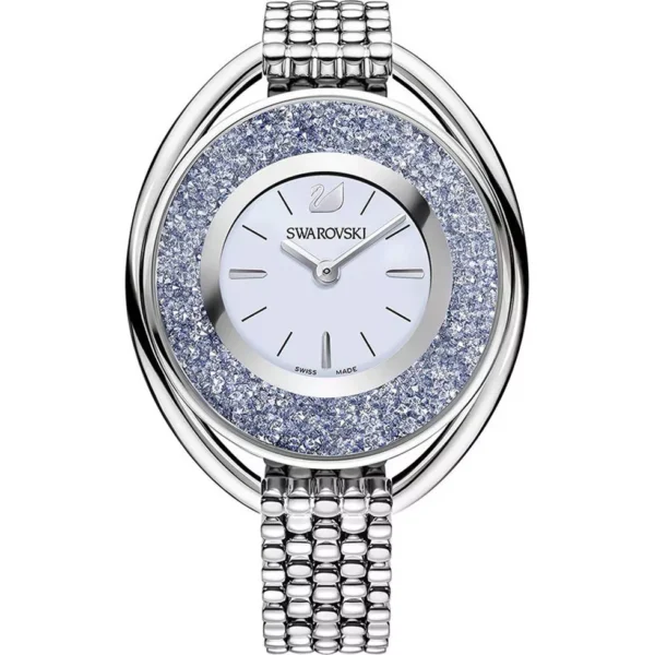 Swarovski Crystalline Oval Watch 37x43mm