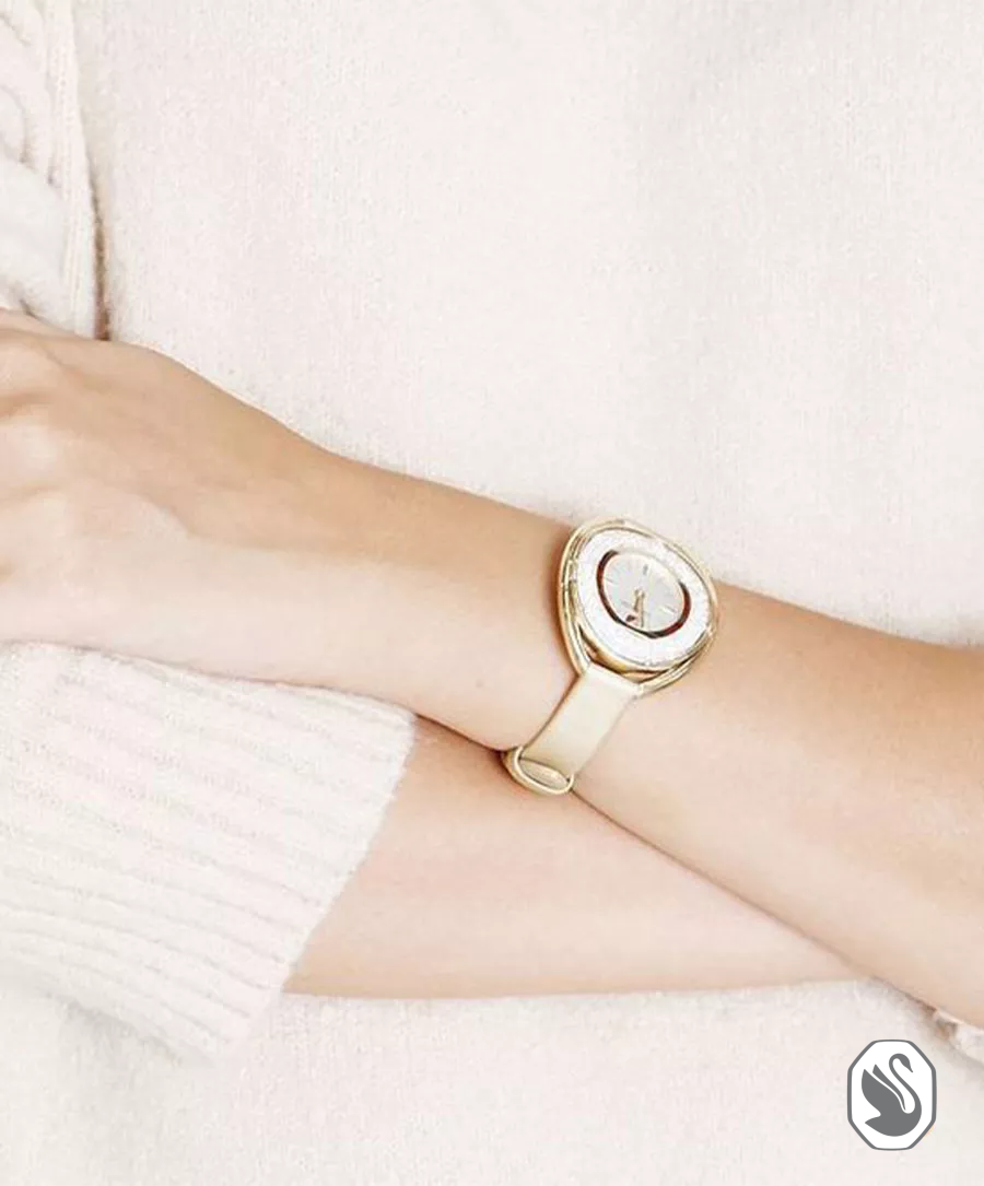 Swarovski Crystalline Oval Watch 37mm