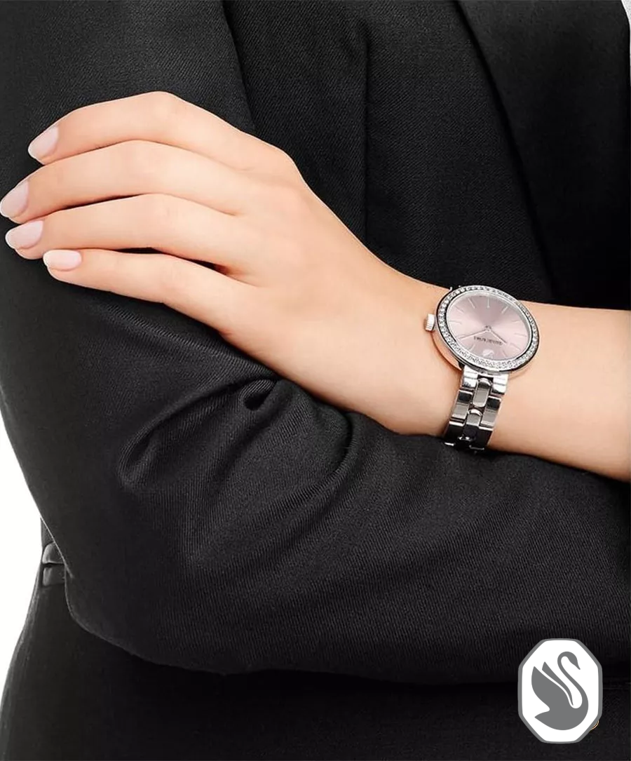 Swarovski Daytime Beige Ladies Watch 34mm