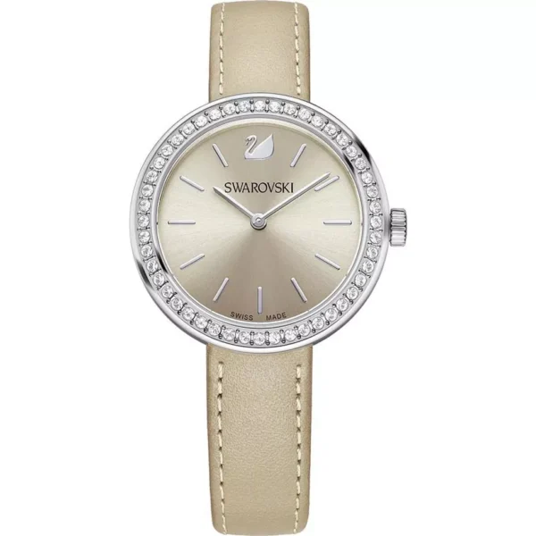 Swarovski Daytime Beige Watch 34mm