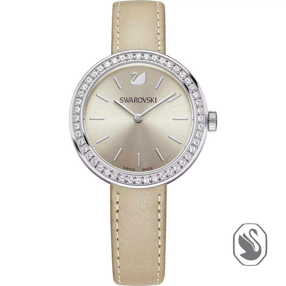 Swarovski Daytime Beige Watch 34mm