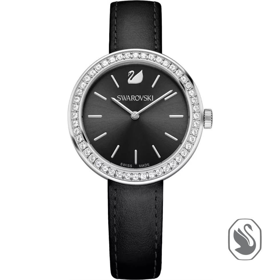 Swarovski Daytime Black Watch 34mm