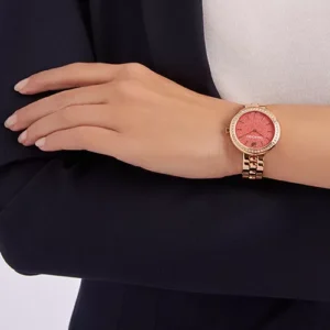 Swarovski Daytime Coral Ladies Watch 34mm