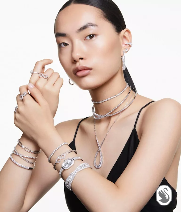 Swarovski Dextera Bangle Watch 20MM x 30.5MM