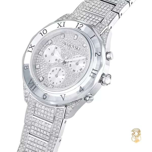 Swarovski Dextera Lux Silver Watch 40mm