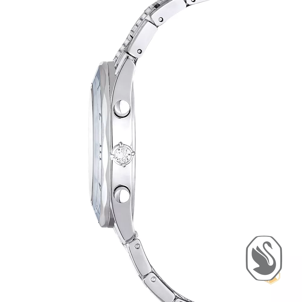 Swarovski Dextera Lux Silver Watch 40mm