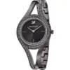 Swarovski Eternal Black Rose Gold Tone Watch 30mm