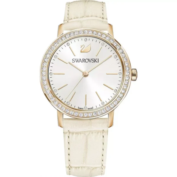 Swarovski Graceful Lady Beige Watch 37mm