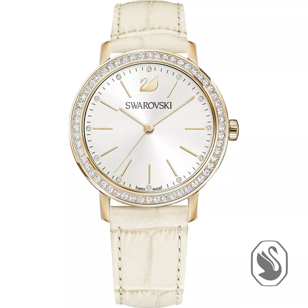 Swarovski Graceful Lady Beige Watch 37mm