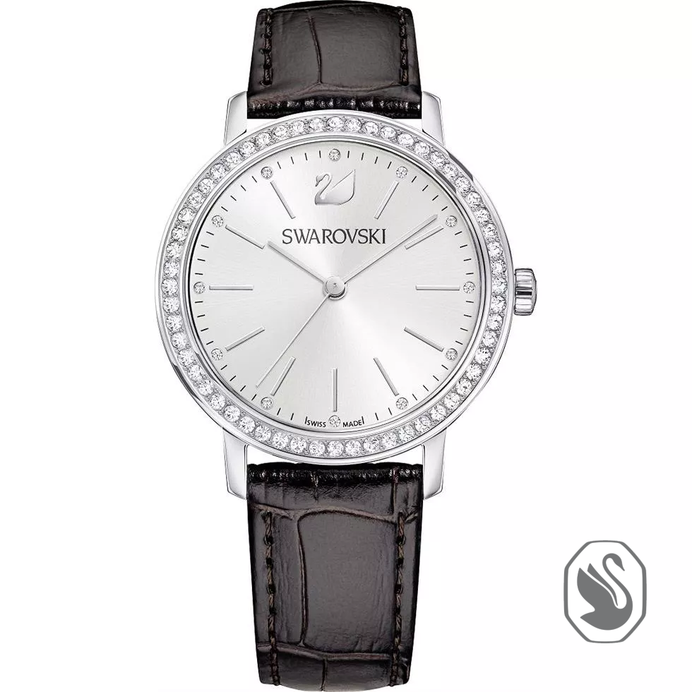 Swarovski Graceful Lady Brown Ladies Watch 37mm