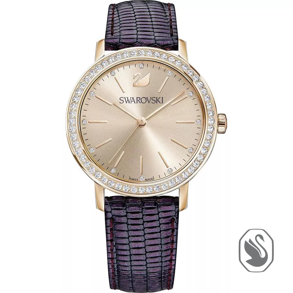 Swarovski Graceful Lady Purple Ladies Watch 37mm