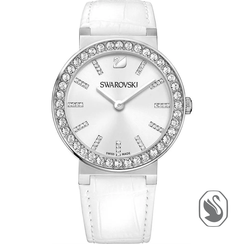 Swarovski Ladies Spehere Silver Watch 38mm