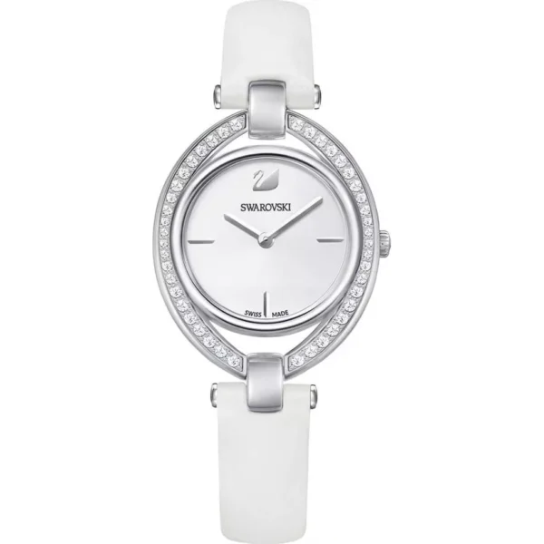 Swarovski Stella White Strap Watch 29mm