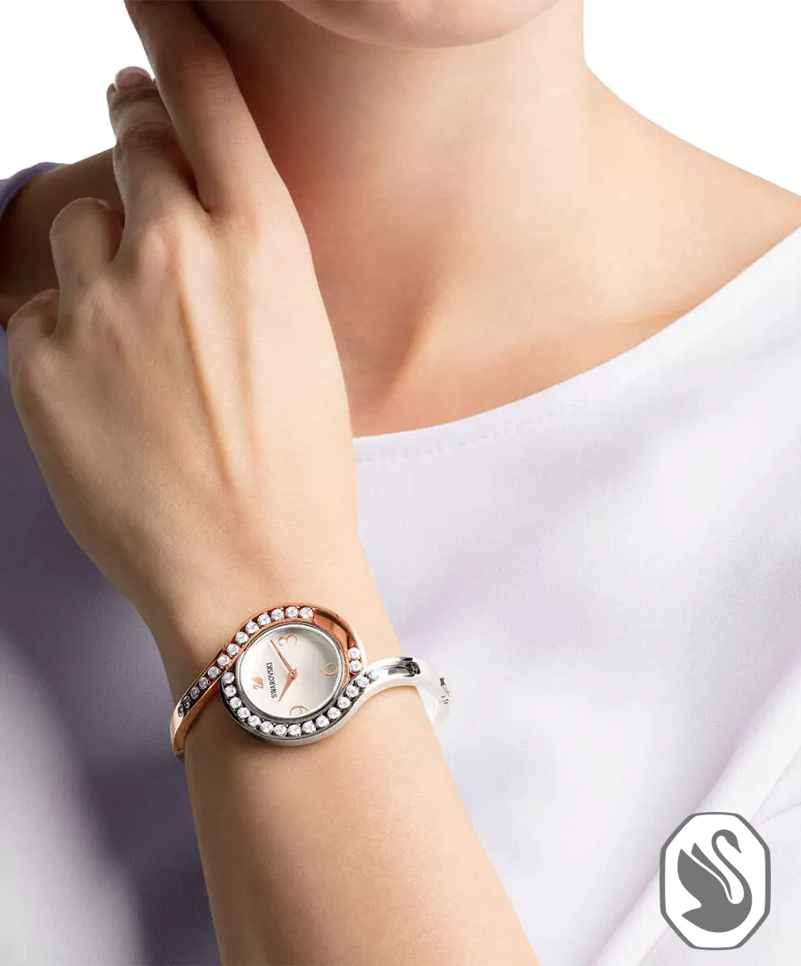 Swarovski Lovely Crystals Bangle Watch 32mm