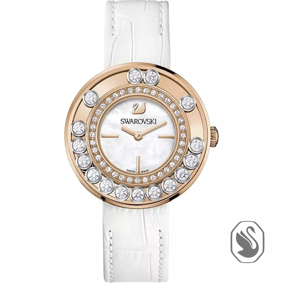Swarovski Lovely White Watch 35mm