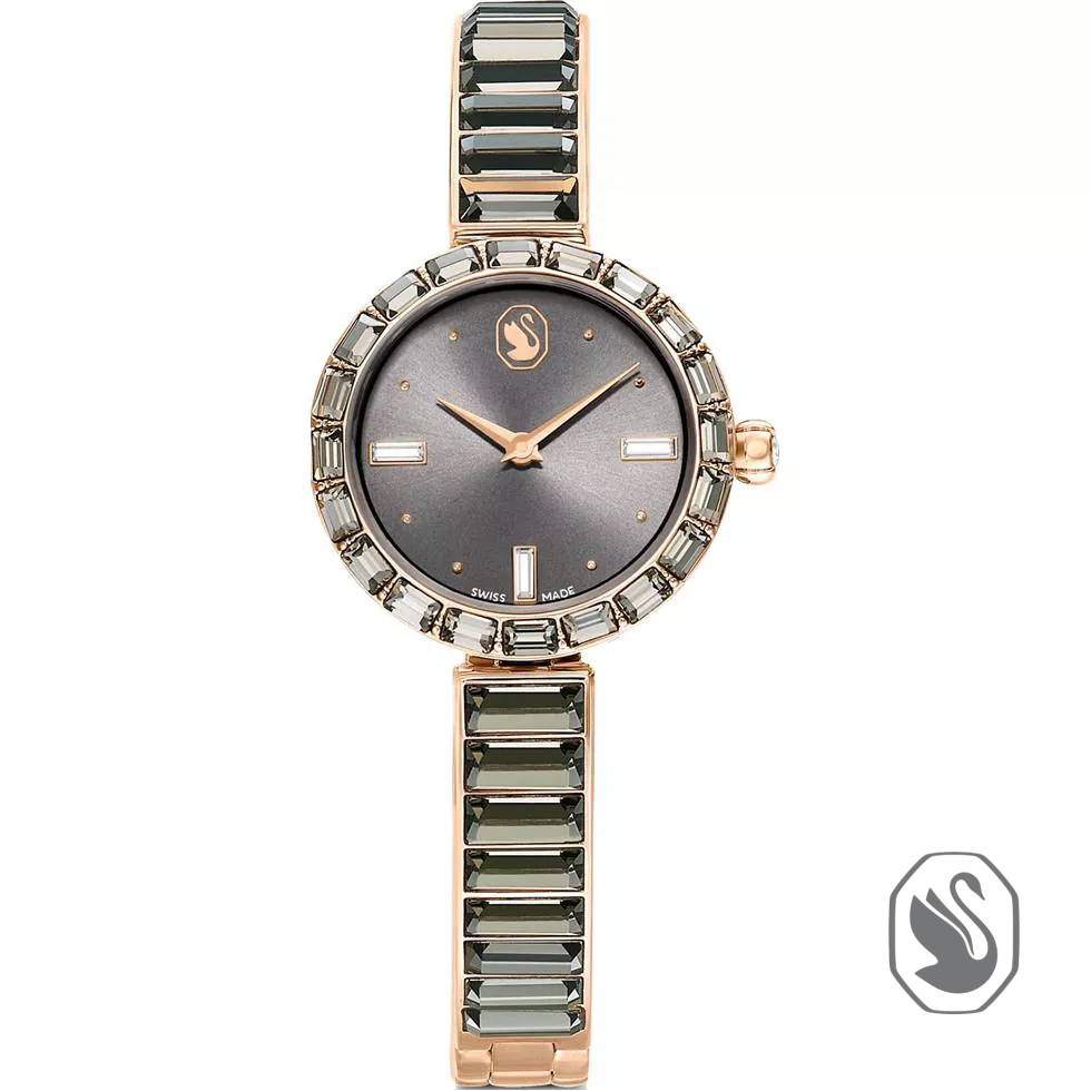 Swarovski Matrix Gray Tone Watch 25mm