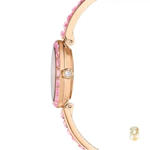 Swarovski Matrix Pink Tone Watch 25mm