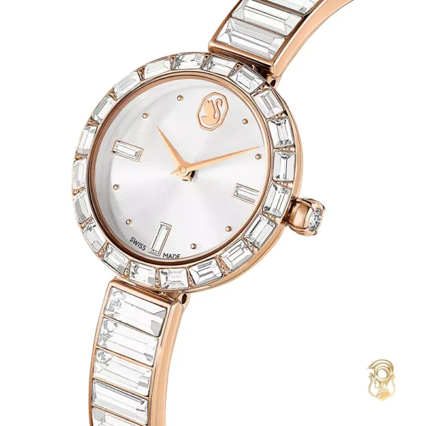 Swarovski Matrix Rose Gold Tone Watch 25mm