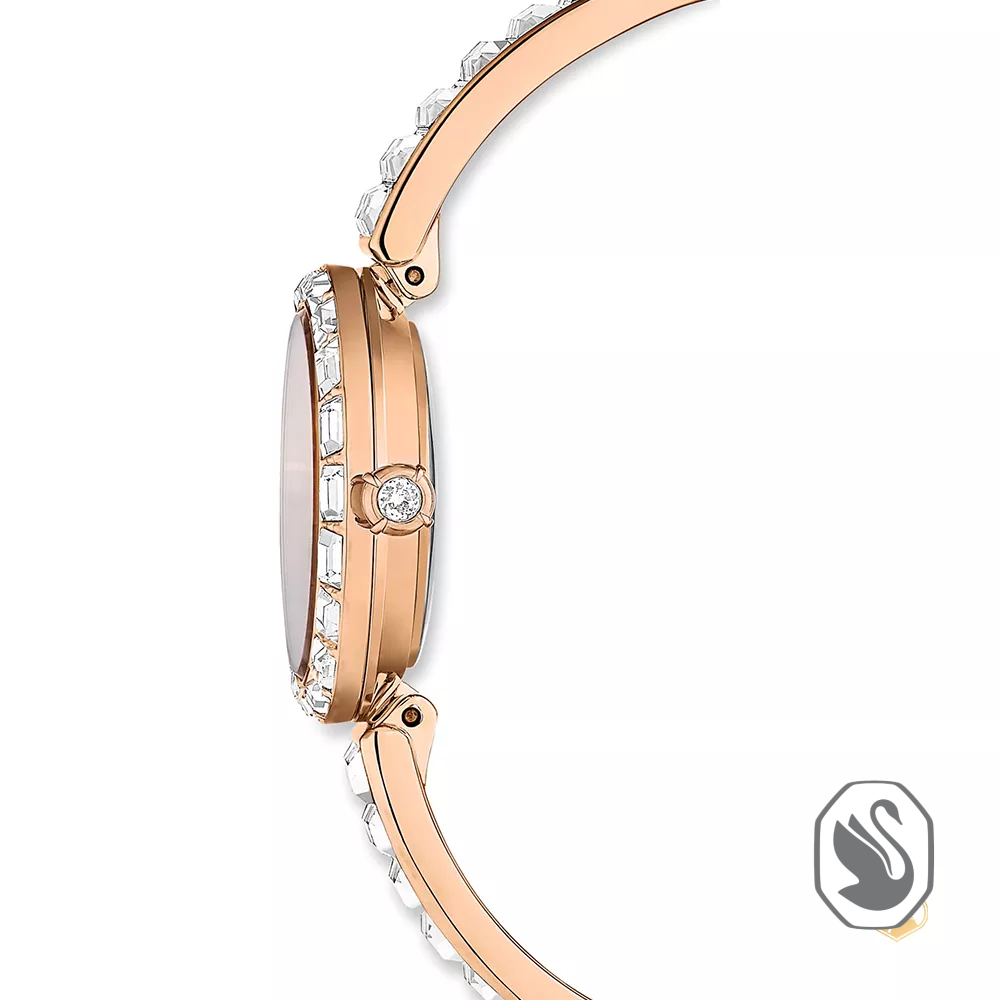 Swarovski Matrix Rose Gold Tone Watch 25mm