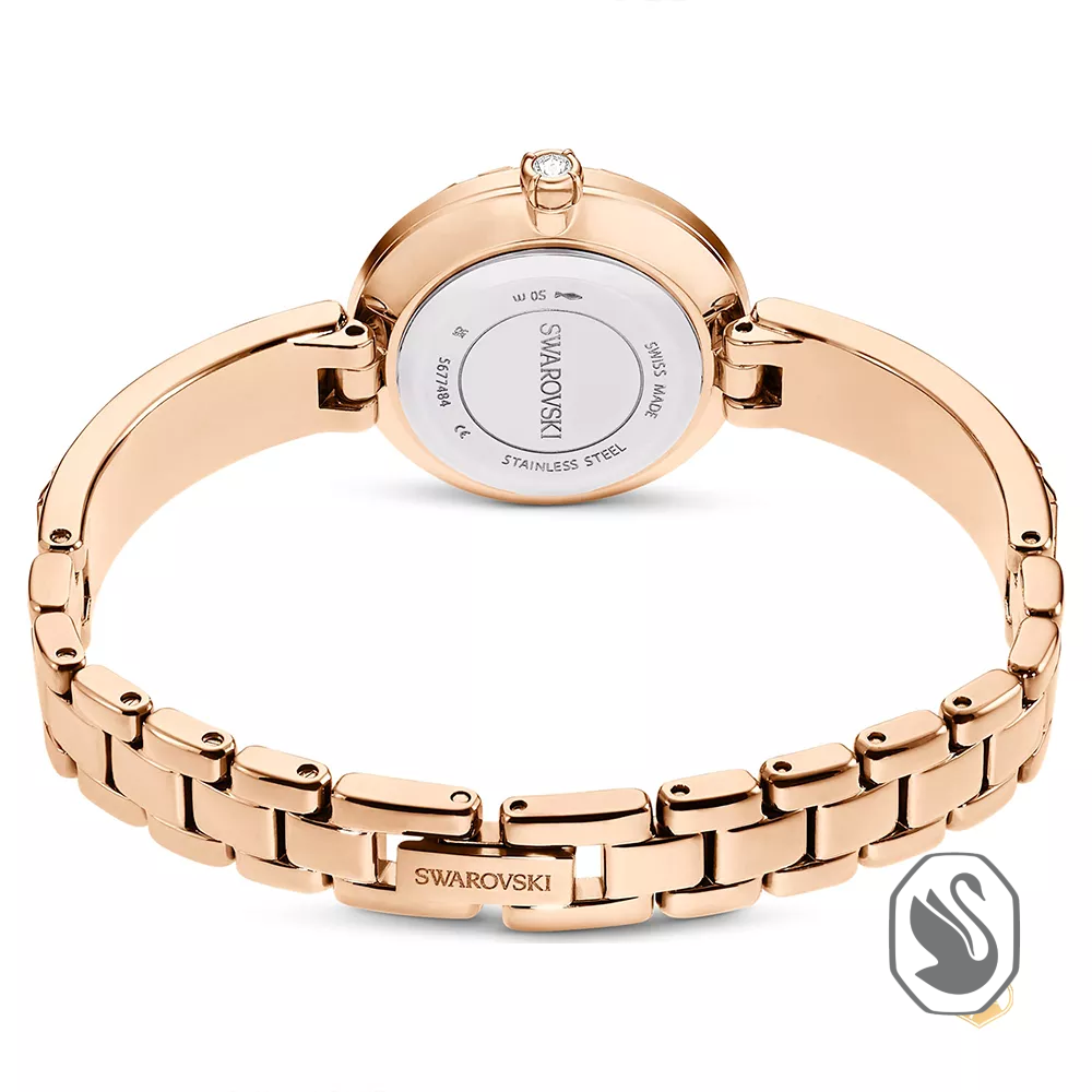 Swarovski Matrix Rose Gold Tone Watch 25mm