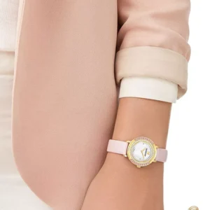 Swarovski Mini Playful Lady Pink Watch 28mm