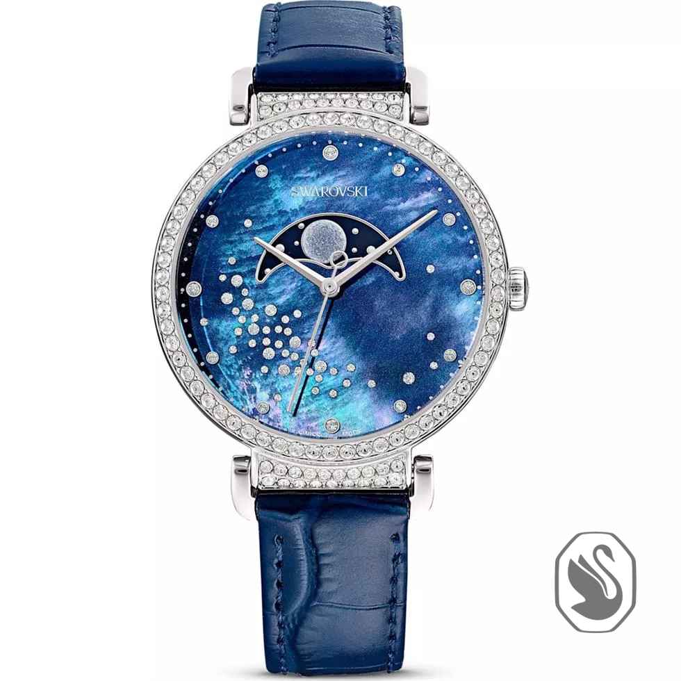 Swarovski Passage Moon Phase watch 36mm
