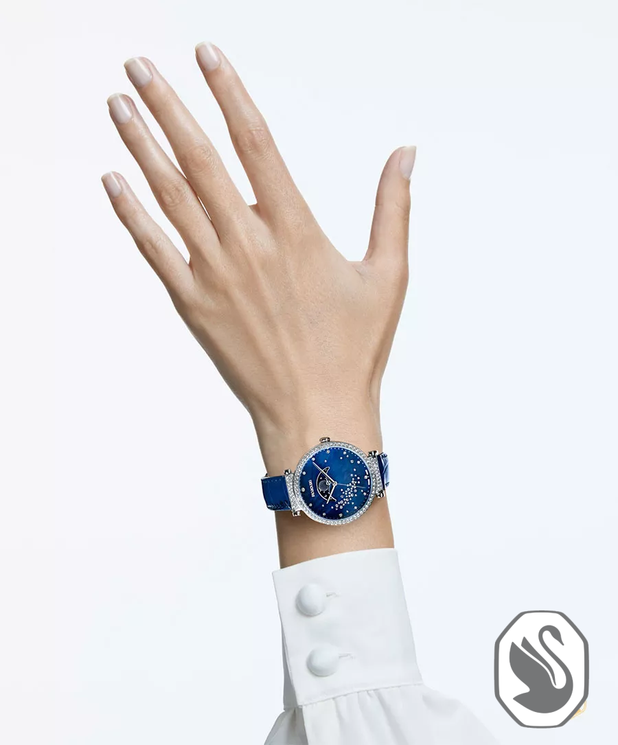 Swarovski Passage Moon Phase watch 36mm
