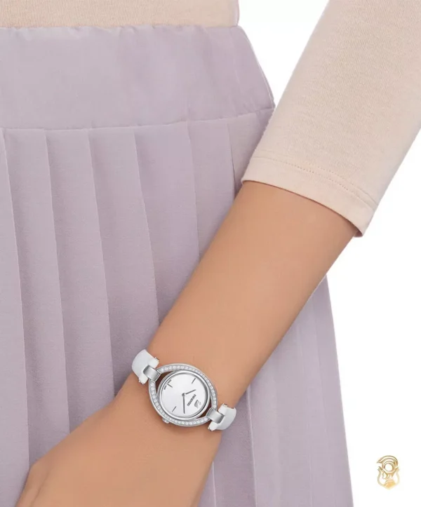 Swarovski Stella White Strap Watch 29mm