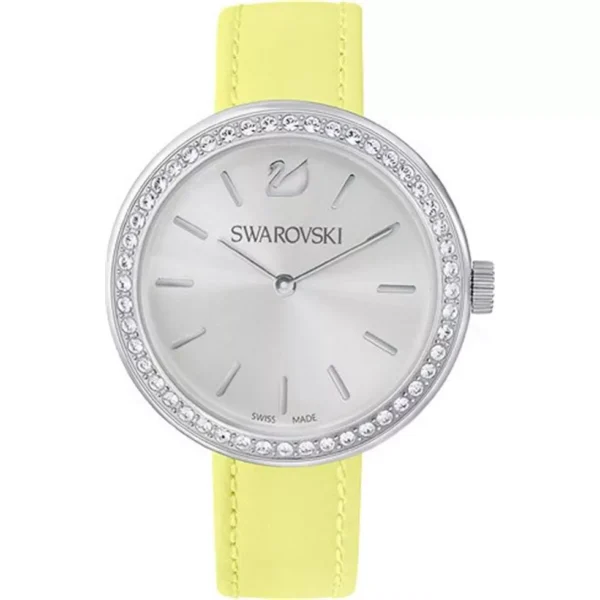 Swarovski Daytime Leather Strap Watch 34mm