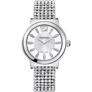 Swarovski Silver Swiss Quartz Watch 36mm