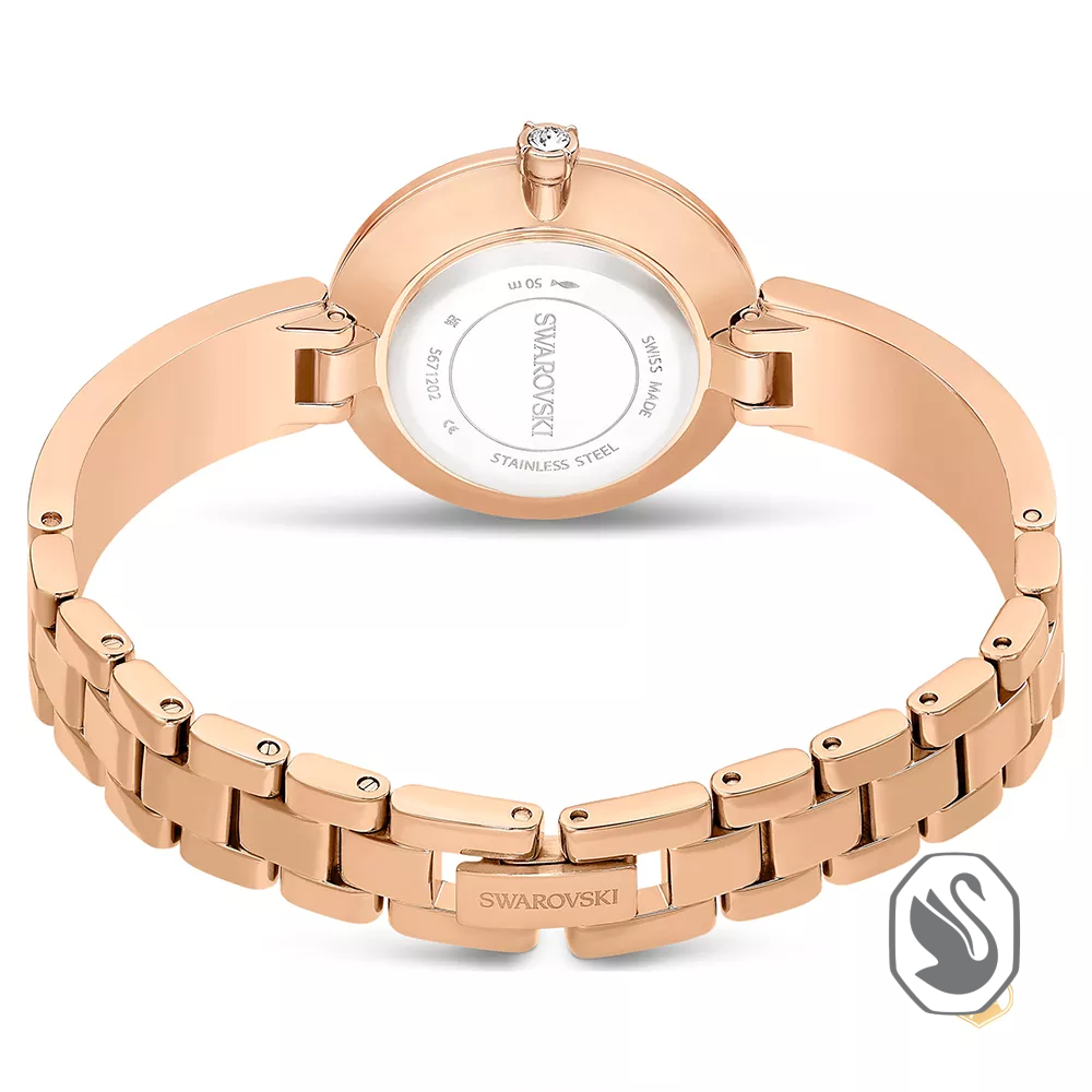 Swarovsky Illumina Rose Gold Tone Watch 27mm